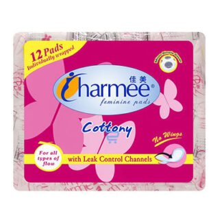 Charmee Cottony Non Wings  Sanitary Napkin 12s