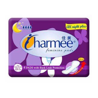 Charmee All Night Plus Wings 325mm Sanitary Napkin  4s