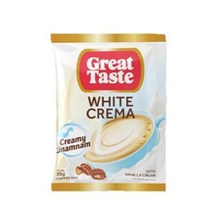 Great Taste White Crema Coffee 30gx10s