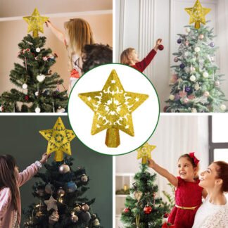 Christmas Tree Star Projector Topper