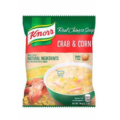 Knorr Soup Mix Crab & Corn 60g