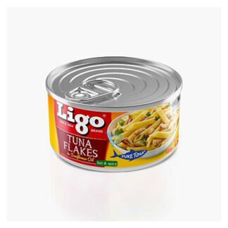 Ligo Tuna Flakes in Sunflower Oil Hot & Spicy 180g