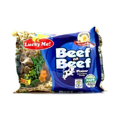 Lucky Me Instant Noodle Beef 55g