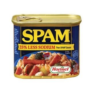 Spam Less Sodium Luncheon Meat 340g